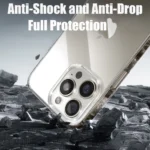 Luxury Transparent Silicone Case for iPhone 16–11 & XR/XS Max – Clear Cover - Image 2