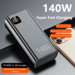 New 500000mAh Power Bank 140W Super Fast Charging Powerbank Portable External Battery Charger for iPhone Huawei Samsung Xiaomi - Image 4