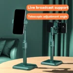 360° Adjustable Angle & Height Desktop Phone Stand - The Perfect Lazy Phone Holder for All Phones! - Image 5
