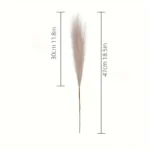 10pcs Faux Pampas Grass, Pampas Grass For Floor Vase, Pampas Grass Decor Tall For Vase Fillers, Boho Rustic Farmhouse Home Decor - Image 5