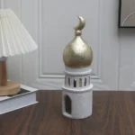 1 PC Candlestick Muslim Kaaba Dome Mosque Islamic Desktop Ornament Table Car Decor Crafts Gifts - Image 4