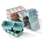 2/3/4 Grid Lunchbox Compartmentalized Wheat Straw Picnic Storage Boxs Microwave Dinnerware Food Fruit Container