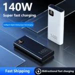 New 500000mAh Power Bank 140W Super Fast Charging Powerbank Portable External Battery Charger for iPhone Huawei Samsung Xiaomi - Image 3