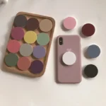 Round Expandable Phone Grip & Stand – Foldable Finger Holder for iPhone, Huawei, Xiaomi & More - Image 4