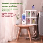 Rechargeable portable aroma diffuser Essential Oil Aromatherapy machine Timed air freshener to remove odors 5 modes timed spray - Image 3