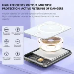 50,000mAh Magnetic Wireless Power Bank with Fast Charging – Portable Charger for iPhone MagSafe & Android Phones - Image 4