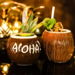 Hawaii Ceramic Tiki Mug Creative Cocktail Cup Easter Island Tiki Mugs Halloween Gift for Bar Tool - Image 6