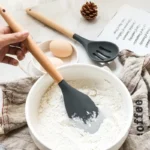 12PCS Food Grade Silicone Kitchen Cookware Utensils Turner Spatula Measuring Spoon Practical Cooking Tool Kitchenware Set - Image 4