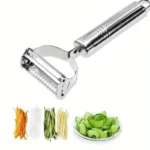 Kitchen Vegetable Peeler Stainless Steel Melon Planer Double-Head Peeler Household Multiple-Function Fruit And Vegetable Peeler - Image 6