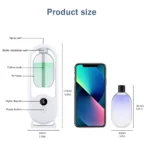Rechargeable portable aroma diffuser Essential Oil Aromatherapy machine Timed air freshener to remove odors 5 modes timed spray - Image 4