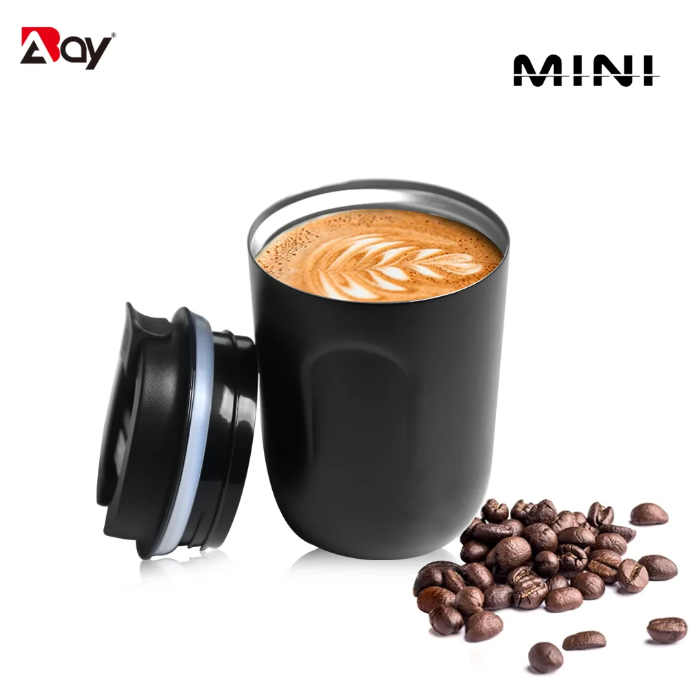 kf-S9b3e62e095c2452d825307239d303eee4 Thermos Bottle Cup Thermal Coffee Mug Mini Tumbler Cup Stainless Steel Thermo Coffee Travel Mug Insulated Vacuum Flask Drinkware - Image 1