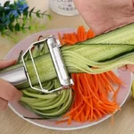 Kitchen Vegetable Peeler Stainless Steel Melon Planer Double-Head Peeler Household Multiple-Function Fruit And Vegetable Peeler - Image 2