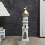1 PC Candlestick Muslim Kaaba Dome Mosque Islamic Desktop Ornament Table Car Decor Crafts Gifts - Image 3
