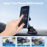 Universal Car Phone Holder Mount – Suction Cup Dashboard & Air Vent Stand for iPhone, Samsung, Xiaomi - Image 6