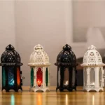 Glass Crystal Moroccan Candlestick Metal Hollow Candle Holder Home Coffee Shop Decoration Iron Hanging Candle Lantern - Image 3