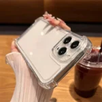 Clear Shockproof Silicone Case for iPhone 17–11 Pro Max – Transparent Bumper Cover - Image 4