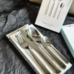 4 pcs Western tableware fork spoon fork stainless steel fork spoon Western tableware polishing set gift giveaway kitchen - Image 6
