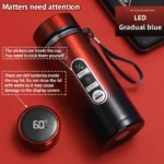 500ML-1Liter Stainless Steel Thermos Bottle with LED Temperature Display Sus304 Tea Water Bottle Vacuum Flask Portable Cups - Image 2