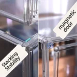 Multifunctional Foldable Storage Box Organizer for Figurines, Jewelry, Makeup, Blind Box, Bag Display – Super Big Acrylic Case - Image 4