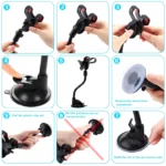 360° Suction Cup Car Phone Mount – Flexible Universal Holder - Image 6