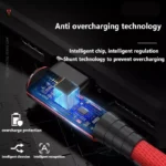 90° Right Angle Charging Cable for iPhone 14–6s Series – Fast Charge & Data (2m/3m) - Image 3