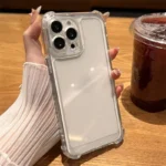 Clear Shockproof Silicone Case for iPhone 17–11 Pro Max – Transparent Bumper Cover - Image 5