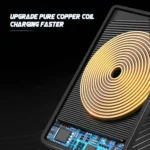 15W Fast Wireless Car Charger Mount for iPhone 16–12 & Samsung Galaxy S24/S23 – Silicone Anti-Slip Charging Stand - Image 3