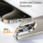 Luxury Transparent Silicone Case for iPhone 16–11 & XR/XS Max – Clear Cover - Image 3