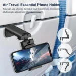 Foldable Airplane Phone Mount – Rotatable Travel & Desk Stand Clip - Image 2