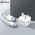 Dual Port PD & USB Fast Wall Charger – Portable Power Adapter