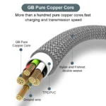 6A USB-C Fast Charging Cable (1m–8m) for Huawei, Xiaomi, Vivo, OnePlus, Oppo - Image 6