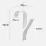 Kitchen Bathroom Hanger Clips Storage Racks White Clear Hanger Heated Towel Radiator Rail Clothes Scarf Hanger Hooks Holder - Image 4