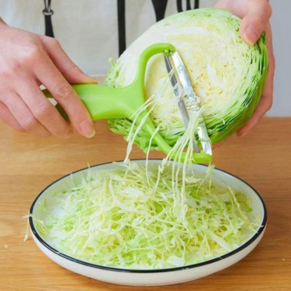 kf-Sd9f83ca48e854b40a86c1d43e4948ab3X Cabbage Slicer Vegetable Cutter Cabbage Grater Salad Potato Slicer Melon Carrot Cucumber Shredder Home Kitchen Tools - Image 1