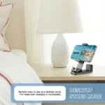 Foldable Airplane Phone Mount – Rotatable Travel & Desk Stand Clip - Image 4