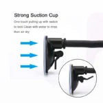 360° Suction Cup Car Phone Mount – Flexible Universal Holder - Image 5