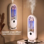 Rechargeable portable aroma diffuser Essential Oil Aromatherapy machine Timed air freshener to remove odors 5 modes timed spray - Image 2