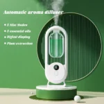 Rechargeable portable aroma diffuser Essential Oil Aromatherapy machine Timed air freshener to remove odors 5 modes timed spray - Image 5