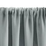 1pc Solid Short Curtain, Small Curtains for Kitchen, Bathroom, High Blackout Curtains for Home Decoration, UV Protection - Image 5