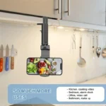 Foldable Airplane Phone Mount – Rotatable Travel & Desk Stand Clip - Image 3