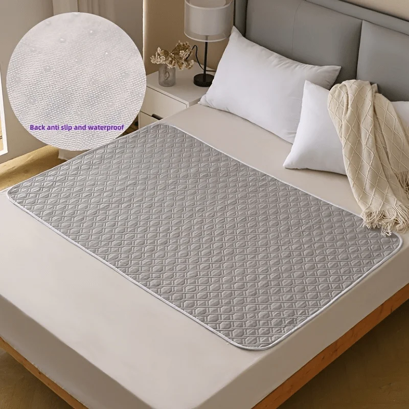kf-S0388076fa96a42148289e9ca6bfef1efB Washable Waterproof Mattress Protector Women Menstrual Care,Leak-Proof Mattress Cover,Comfortable Nighttime During Menstruation - Image 1
