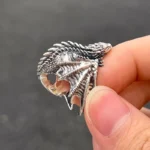 Dragon Rings Gothic Punk Style Pterosaur Wings Opening Adjustable Rings for Men Women Vintage Jewelry Accessories Gifts - Image 4