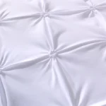 Queen Comfort Set 3Pieces, Gray Bed in a Bag Comforter Set for Bedroom, Beddding Sets without Comforter, Duvet cover&Pillowcases - Image 2