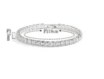 Solid 18K 14K Gold Moissanite Tennis Bracelet for Women D VVS1 Round 925 Sterling Silver Luxury Bracelet for Engagement - Image 4