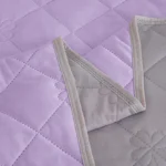 Summer Cool Ice Silk Washable Soft Blanket With Solid Color Printing Suitable Bedroom Air Conditioning Cool Thin Comforter Quilt - Image 6