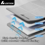 4mm Thick TPE Foldable Yoga Mat 183*61cm Easy Storage for Travel Yoga Pilates Home Exercise Floor Mat ﻿ - Image 3
