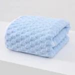 Coral Cloud Velvet Towel Thickened Bath Strong Water Absorption Microfiber Quick-drying Skin-friendly Face Wash Towel - Image 6