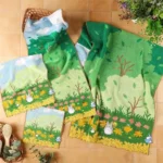 Cute 100% Cotton Embroidery Cartoon Towels Bathroom Hand Towel Batrh for Kids Adults Beach - Image 2