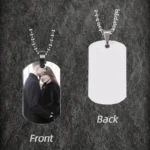 1pc Personalized Customized Photo & Picture Necklace Tags for Couples & Families to Commemorate Beautiful Moment Christmas Gifts - Image 4
