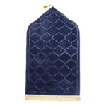 Soft Worship Kneel Travel Prayer Rug Non-slip Prayer Mat Flannel Carpet for Muslim Ramadan Embossing Floor Carpets Portable - Image 5