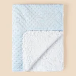 Baby Blanket Warm Fleece Infant Quilt Bedding Swaddle Wrap Thermal Newborn Soft Stroller Sleep Cover Soft Washable Thick Blanket - Image 4